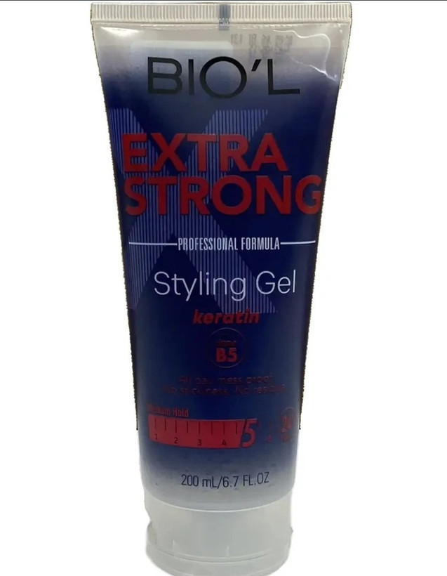 ژل حالت دهنده مو بیول مدل Extra Strong حجم ۲۰۰ میلی لیتر