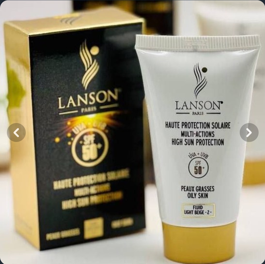 کرم‌ ضد آفتاب بی رنگی  اصل فرانسه مولتی اکشن spf50 حجم ۴۰ میلی لیتر